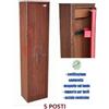 Keyman ARMADIO PORTAFUCILI FUCILIERA KEYMAN A 5 POSTI FINITURA LEGNO ACCIAIO BLINDATO