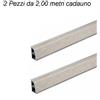 AERREGI Alzatina cucina per top piani cottura 4 metri Porfido accessori inclusi