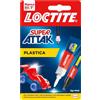 Super Attak Plastica, Colla per Plastica Istantanea, Adesivo Liquido Trasparente