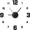 No Formazioni 3D Orologio da Parete Tela K8Q38625