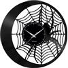 Clock Orologio disco vinile clock orologio da parete tema tela di ragno