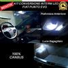 AUP KIT FULL LED INTERNI PER FIAT PUNTO EVO ANTERIORE + BAGAGLIAIO 6000K