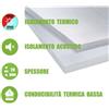 Santoro Shop Polistirolo EPS 150 50x100 cm Set 10 Pannelli Isolanti Alta Densità 10-40 mm