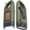 Does not apply Torcia LED Solare Manovella 2Pz Ricaricabile Trekking Campeggio Caccia Emergenza