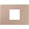 Vimar 14652U.18 Plana Up placca 2 mod centrali, 12.3x8.6x0.97cm, terracotta
