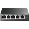 TP-Link Switch Desktop 5 porte 10/100Mbps con 4-Port PoE TL-SF1005LP