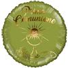 Rocca Fun Factory Palloncino Mylar 18″ "Prima Comunione" Verde Oliva - Kaleidoscope