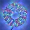 tubo luminoso esterno feste natale led 10/20 metri freddo caldo multicolore