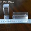 50X Scatole Cubo In PVC Trasparente Per Bomboniere Matrimonio