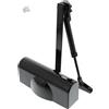 CISA 1C141603044, Chiudiporta con Arresto Smart Plus 2, Nero
