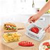 Metaltex AFFETTA TAGLIA FRUTTA FORMAGGIO MOZZARELLA VERDURA AFFETTATRICE METALTEX