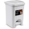 Stefanplast Elegance Pattumiera Bagno Lt 6 bianco plastica