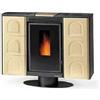 Dal Zotto STUFA A PELLET DAL ZOTTO FRIDA 8KW 200 MT CANALIZZATA COLORE PERGAMENA OFFERTA