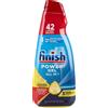 Finish Powergel, Gel Detersivo per Lavastoviglie Liquido, 42 Lavaggi, 940ml, Pot
