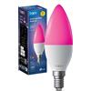 Tapo L430C Lampadina Alexa E14 Multicolore e Dimmerabile a Doppio Strato 2500-6500K