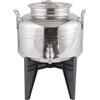 Sansone BIDONE CONTENITORE FUSTO OLIO SANSONE 5 LT IN ACCIAIO INOX 18/10 MADE IN ITALY