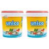 Super Resina Liquida Impermeabilizzante Rossa Tetti Terrazzi 1Kg Pacco 2 Pezzi