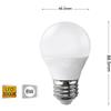 Universo LAMPADINA LED 8W LAMPADINE A SFERA LUCE CALDA E27 8 W G45