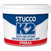 k2 Stucco bianco in pasta riempitivo per mura e legno K2 confezione 1kg / 5kg