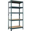 Scaffale Metallo Garage 5 Ripiani Scaffalatura Magazzino Cantina 150x70x30