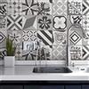 Adesivi Piastrelle PVC Cucina Bagno Adesive Impermeabili Mattonelle Stickers 20x