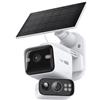 TPLink-TAPO Tapo Kit videocamera di sicurezza outdoor motorizzata con doppio obiettivo e pan