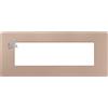 Vimar Plana Placca 7 Moduli 14657U.18 Terracotta Matt Interruttore Tecnopolimero