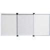AMC Zanzariera Estensibile 100x70 Telaio Alluminio Tapparella Finestra Balcone Porta