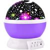 Lampada proiettore di stelle bambino luce led notturna stellato bambini natale