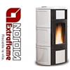 Nordica TERMOSTUFA STUFA A PELLET NORDICA ISIDE IDRO 2.0 EXTRAFLAME 20 KW BIANCO IN MAIO
