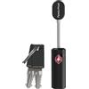 Travelmore Lucchetto per bagagli approvato TSA con chiavi da viaggio - Lucchetto flessibile