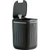 No 20L Pattumiera Rifiuti Cucina Bagno Toilette Bidone Della Spazzatura -Nero B7H5