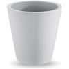 Veca Vaso rotondo in resina "Single" 45 cm.