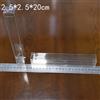 50X Scatole Cubo In PVC Trasparente Per Bomboniere Matrimonio