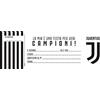 SEVEN Blocchetto 20 Inviti Festa Compleanno Juventus Cartoon World Calcio Bambini