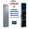 Utilia ARMADIO PORTAFUCILI FUCILIERA UTILIA A 3 POSTI BLINDATO A NORMA IN ACCIAIO