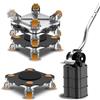 Set carrelli sollevatore mobili pesanti ruote trasloco professionali professiona