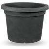Veca Vaso rotondo in resina "Cilindro" 50 cm.