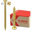 Viti Legno Torx Truciolare Klimas Testa Svasata Autofilettanti 4x70 250 pz