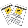 Does not apply 2 X Cartello Di Sicurezza Area Sottoposta a Videosorveglianza X Esterno 30X20
