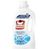 Omino Bianco - Detersivo Lavatrice Liquido Bianco Vivo 2in1 con Sbiancante, 50 L