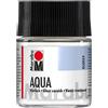 Vernice Incolore Acquamarina, Bicchiere Da 50 Ml, Vernice Acrilica a Base D'Acqu