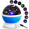 Lampada proiettore di stelle bambino luce led notturna stellato bambini natale