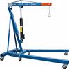 TSX TOOL Gru Idraulica Officina 2 Ton Pieghevole Braccio Regolabile Ruote 360°