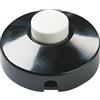 VIMAR 00680N interruttore volante a pedale passante, 1 polo, nero