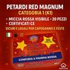 U. Borgonovo srl Petardi Red Magnum K1 Miccia Rossa 20 Pezzi CE Capodanno Feste