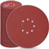 Does not apply 50 Dischi Abrasivi 225mm Carta Vetrata 8 Fori per Levigatrice Giraffe Cartongess