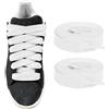 UamGlsob Lacci Larghi 15 mm Spessi per Scarpe Adidas Campus 00s | Lacci Piatti d