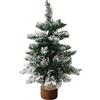 No 2X(Albero di Natale da Tavolo Che Affolla La Neve Albero di Natale Artifici2012