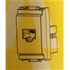 Vimar Idea presa telefonica RJ11 6/4 grigio codice 16335